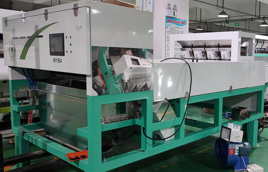 WYB4 Cinturão Colour Sorter de plástico PP/PET/ABS Colour Sorter Colour Sorter para reciclagem de vidro