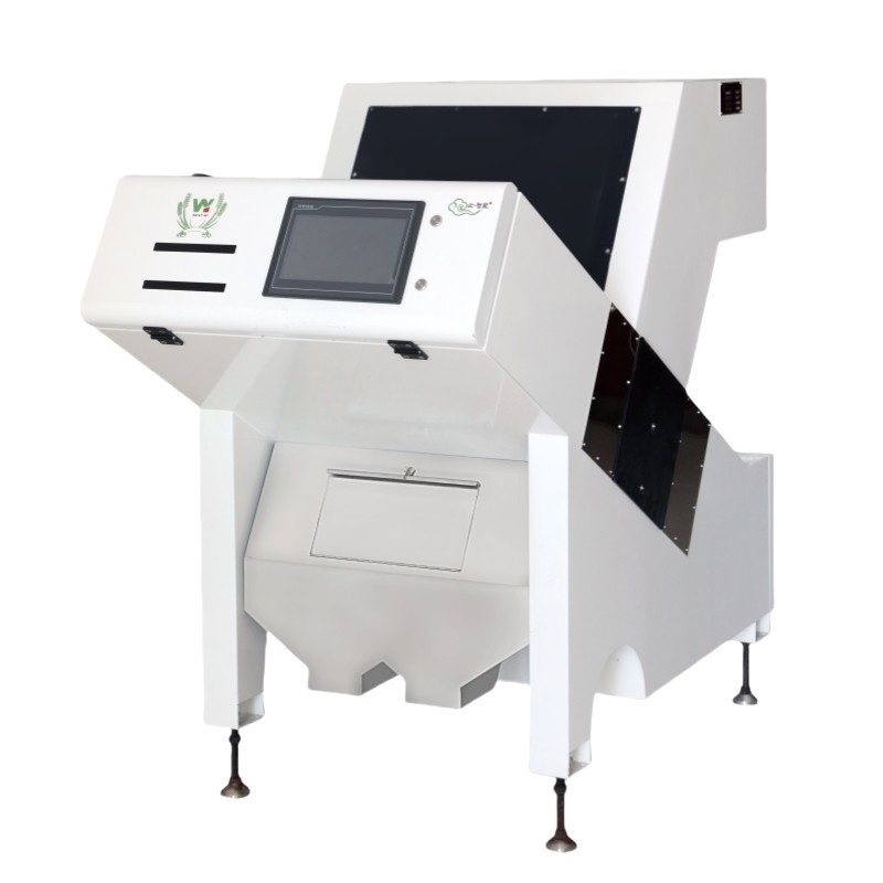 Mini Intelligent Color Sortor de Arroz Grão Café Casca de Amendoim Alho Seletor de Cor Feijão Máquina de Seleção de Cor