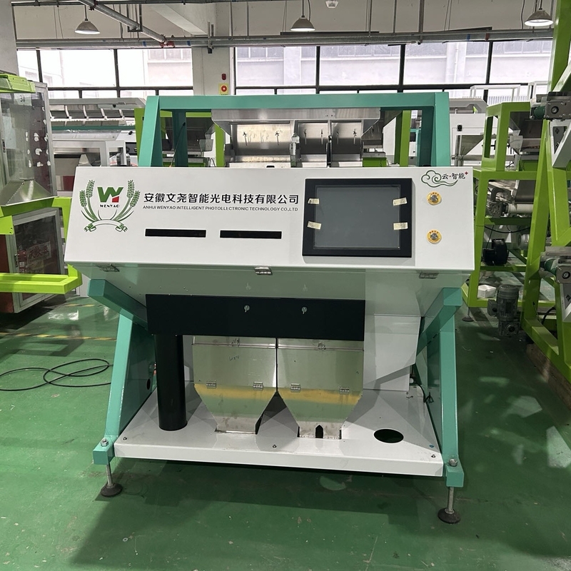 Máquina de triagem de cores de arroz de alta precisão Máquina de triagem de cores de arroz 1.4 KW Potência