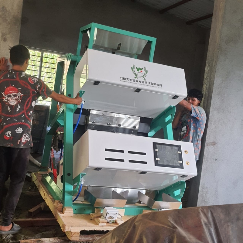 Máquina de triagem de cores CCD de alta eficiência de triagem óptica de chá com certificação CE