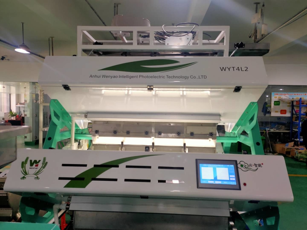 Wenyao CCD máquina de classificação de chá para chá preto máquina de classificação de cor de chá verde remover impurezas de ramos de folhas de chá