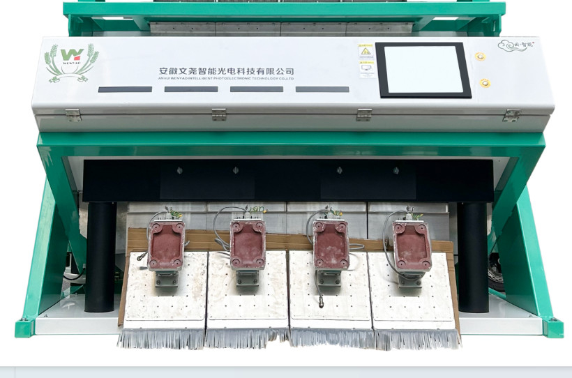 Wenyao 4 Chute Intelligent Color Sorter Máquina de Classificação de Cor de Arroz para Grãos