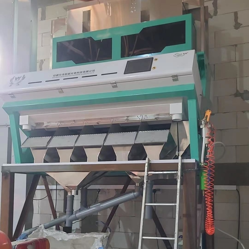 Wenyao 5 Chute Rice Color Sorting Machine Multifunção Color Sorter