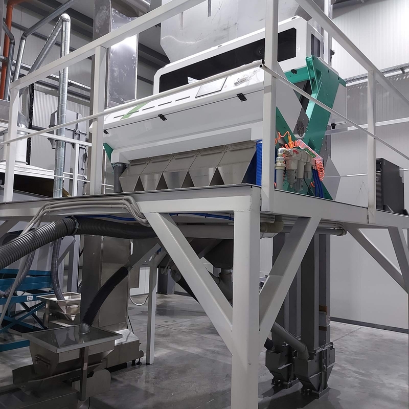 Wenyao 5 Chute Rice Color Sorting Machine Multifunção Color Sorter