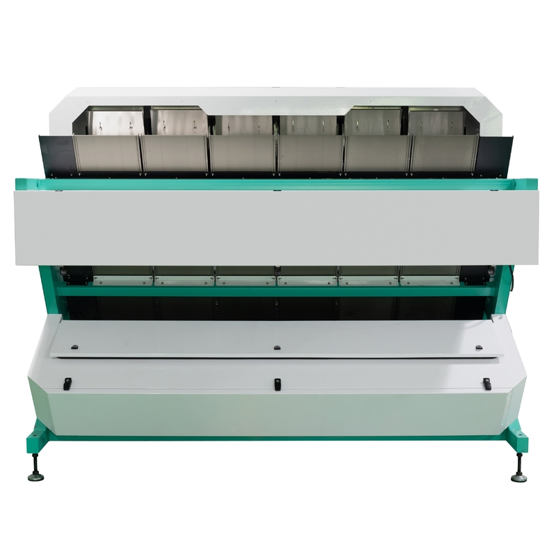 Wenyao 6 Chute Color Sorter Máquina de classificação de cores de arroz 1500-3200 L/Min Consumo de ar