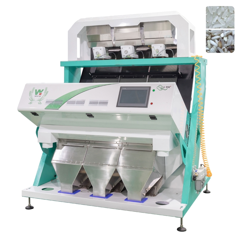 Máquina de classificação de cores de grãos ópticos Wenyao para pequenos moinhos de arroz