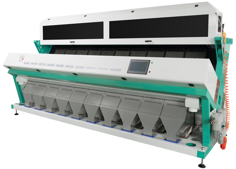 Wenyao Máquina automática de classificação de cor de arroz Separação de cor de grãos 10 Chute