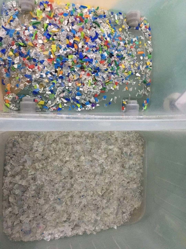 Classificadores de cores de plástico Classificadores de cores de alta precisão para animais de estimação Plásticos em forma de grânulos ou flocos Máquinas inteligentes agrícolas