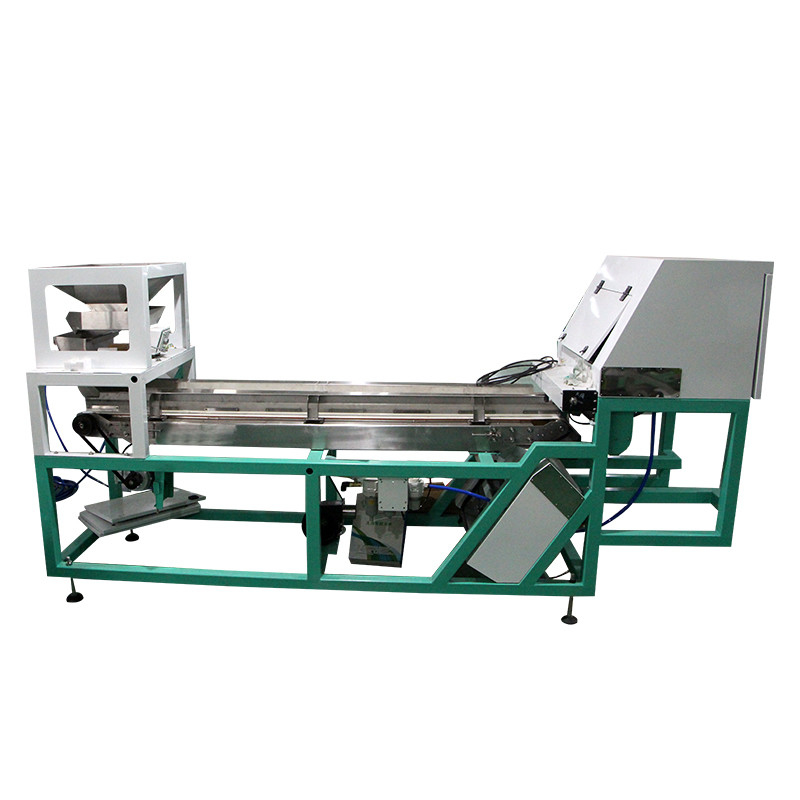 Fonte de luz LED e função da máquina Forma classificador Cinturão de alta capacidade Color sorter para jujube data de classificação