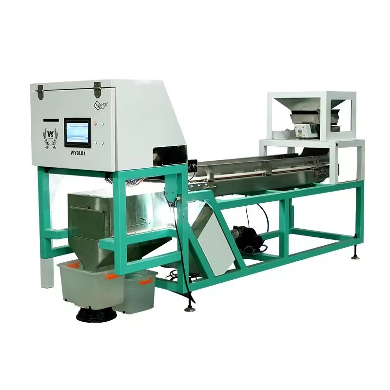 Wenyao Alta Eficiência Cinturão Máquina de Classificação de Cor Alho Frutas Secas Vegetais Camarão Peixe Color Sorter Made in China