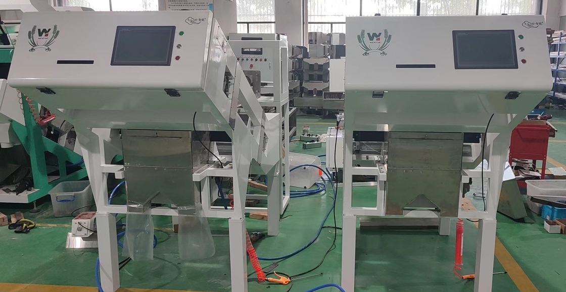 Wenyao 1 Chute 500kg/h Com alta potência CCD Color Separator Grelhado Grãos de Café Color Sorting Machine Grão de Grão Verde Color Sorter