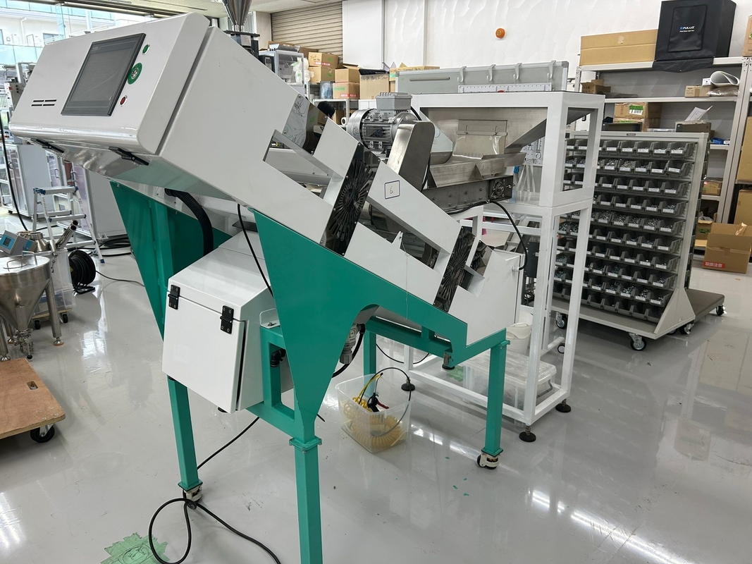 Wenyao Optical Olive Quinoa Color Sorter Grão de bico preto Pimenta Color Sorter Food Beverage Factory