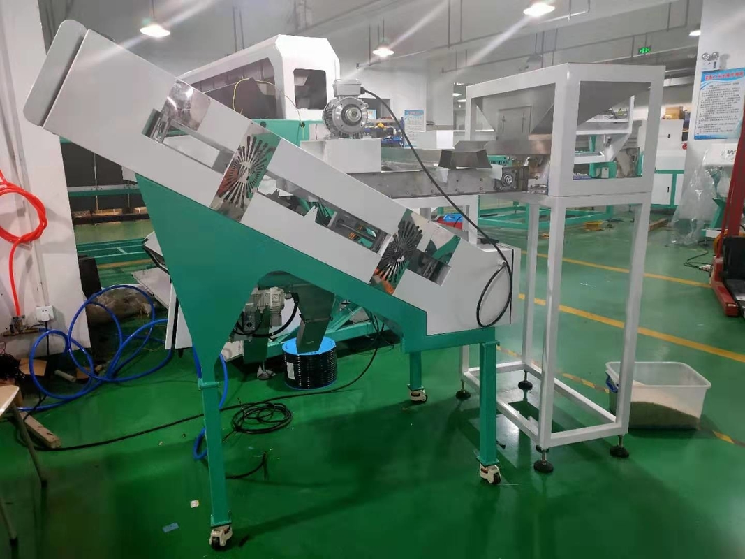 Wenyao Optical Olive Quinoa Color Sorter Grão de bico preto Pimenta Color Sorter Food Beverage Factory