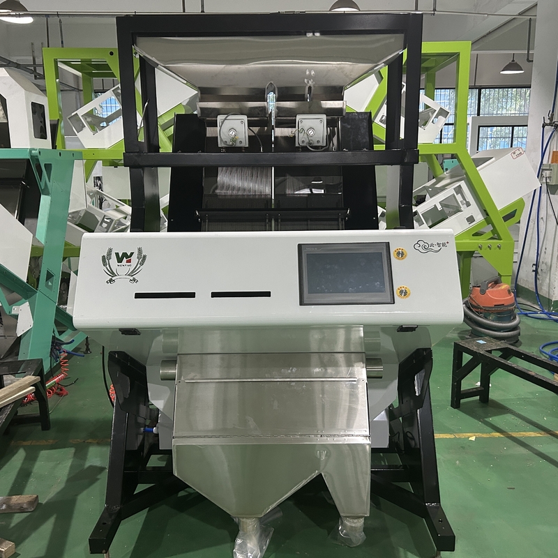 Máquina de triagem de cores da câmera Wenyao CCD Máquina automática de triagem de cores de grão de bico