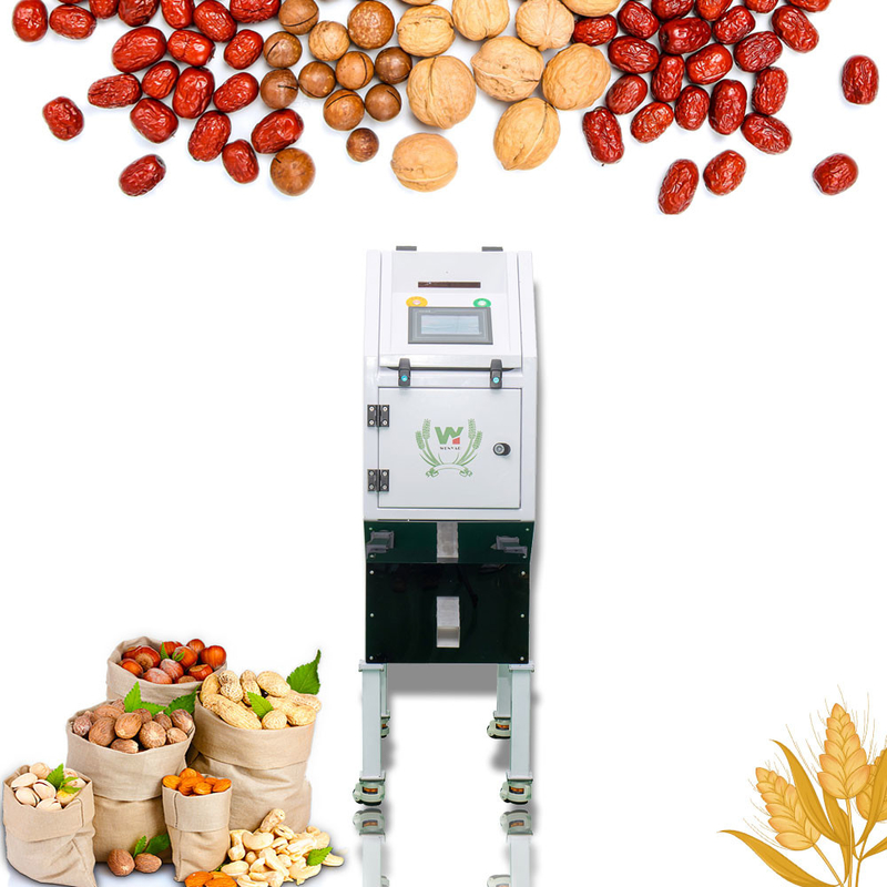 Wenyao CCD Camera Peanut Color Sorter Máquina Inteligente de Classificação de Cores de Amendoim