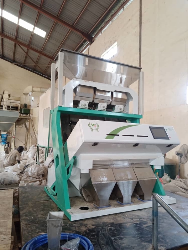 Wenyao 3 Chute Mung Feijão Color Sorter Multifuntção Feijão Color Sorting Machine