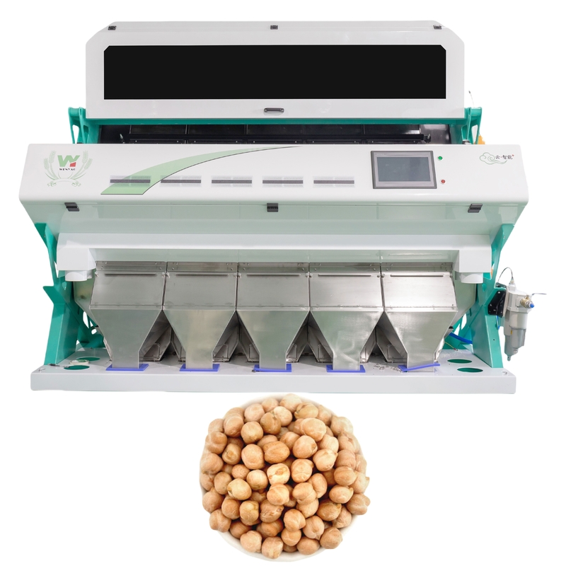 Máquina de classificação de cores de grão de bico Wenyao Máquina automática de classificação de cores de feijão inteligente