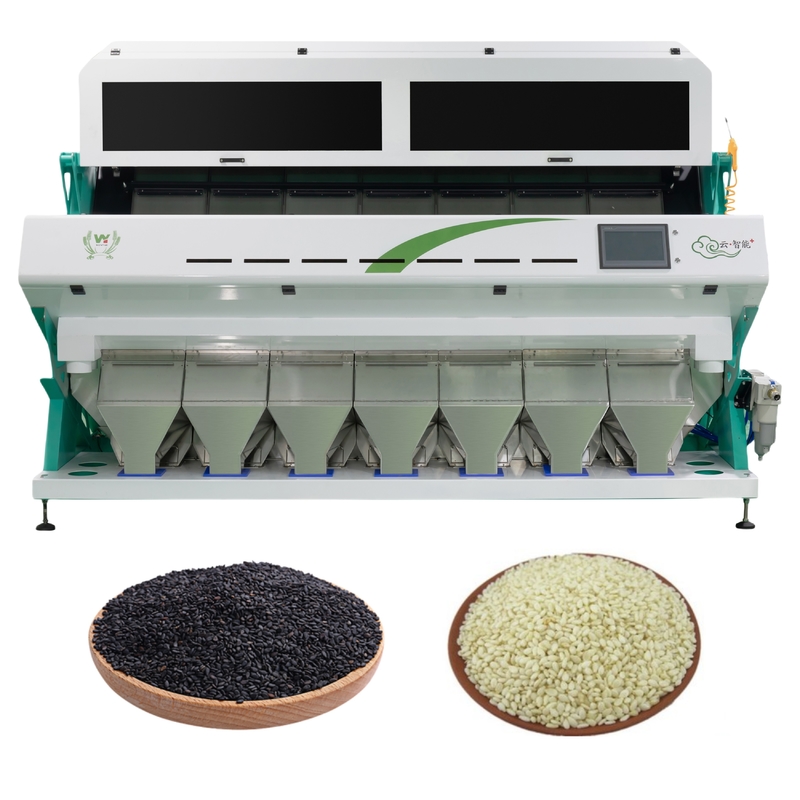Wenyao Automático 7 Chute Color Sorting Machine Sesame Color Sorter