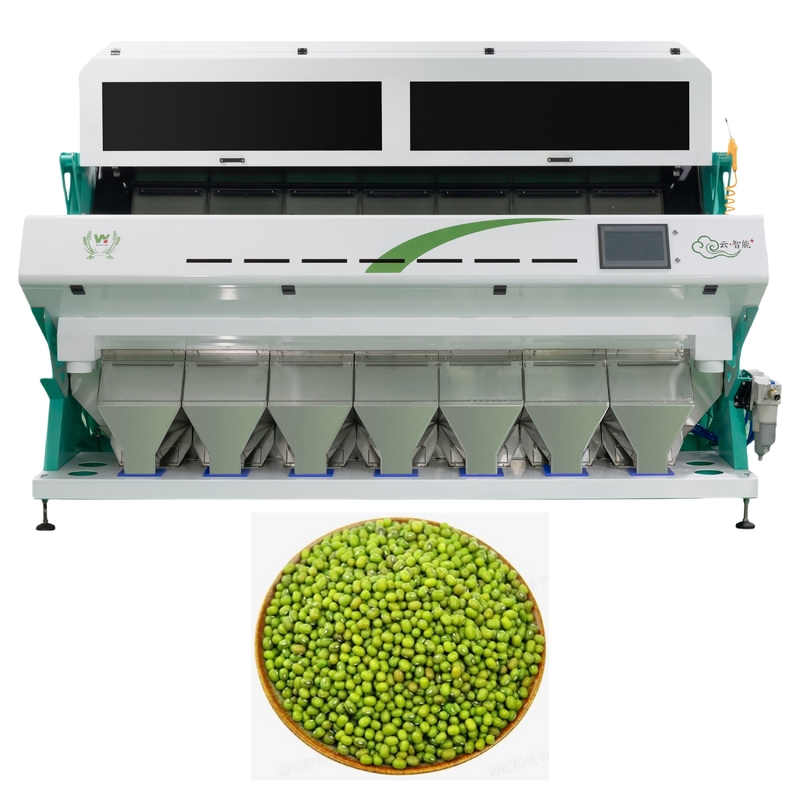 Fabricante Wenyao 7 Chute Máquina de seleção de cores Mung Bean Color Sorter