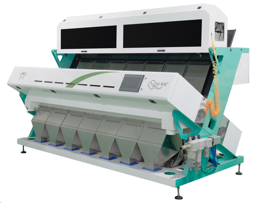 Fabricante Wenyao 7 Chute Máquina de seleção de cores Mung Bean Color Sorter