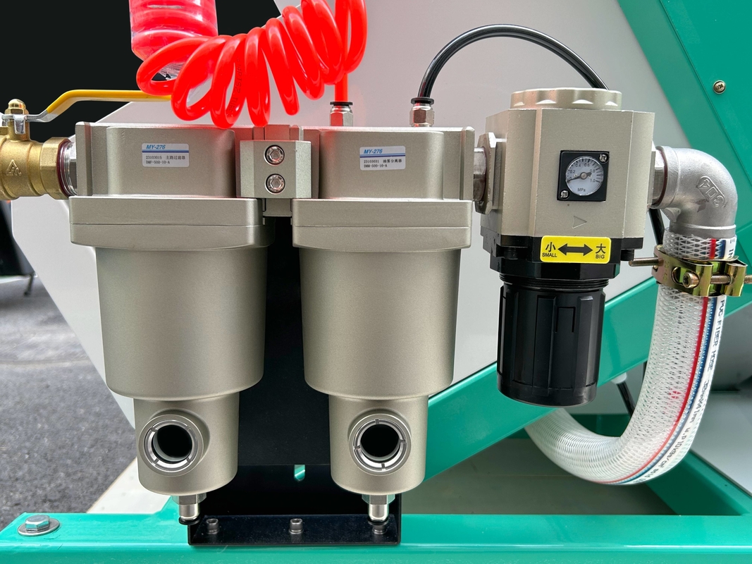 Wenyao 8 Chute Alta precisão de triagem Máquina de triagem de cores de plástico reciclado