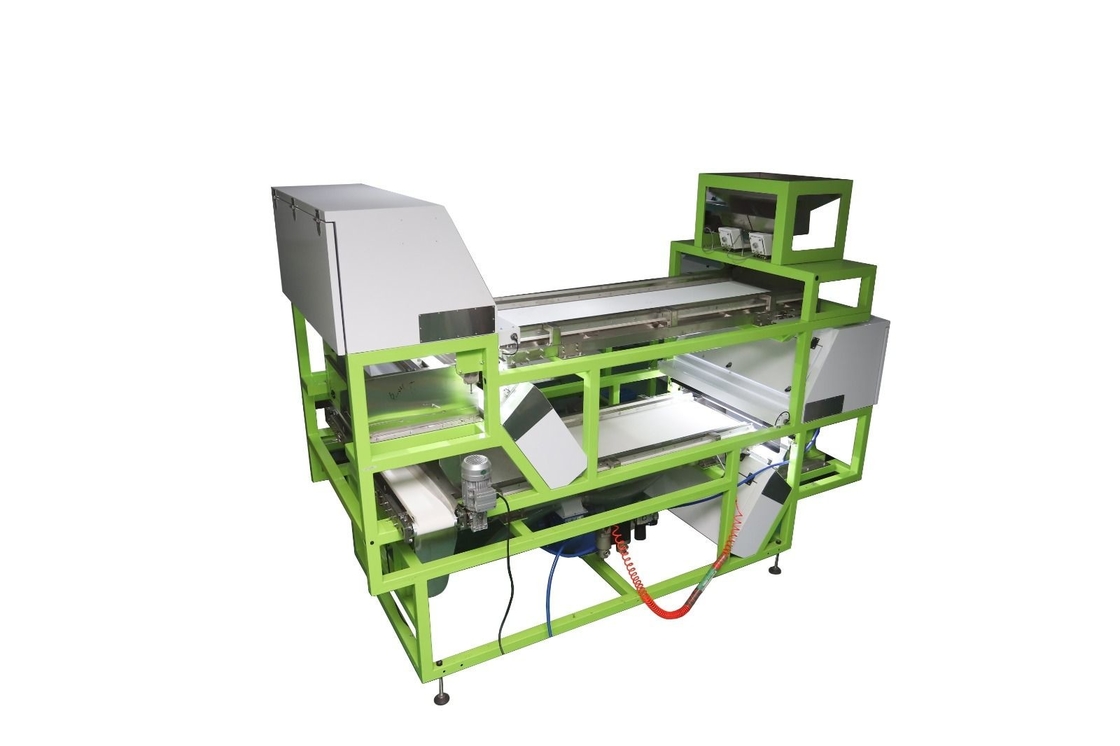 WENYAO Cinturão Color Sorter Fragmentos de Metal Misturados Latão Alumínio Zinco Alumina Separador Metal desperdiçado Color Sorter