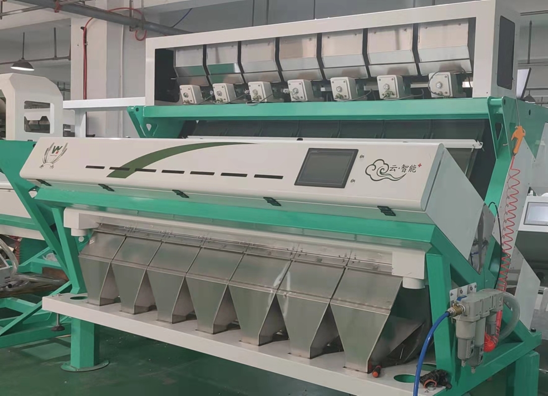 Máquina de triagem de cores Wenyao PET PVC flocos de plástico Color sorter por diferença de cor