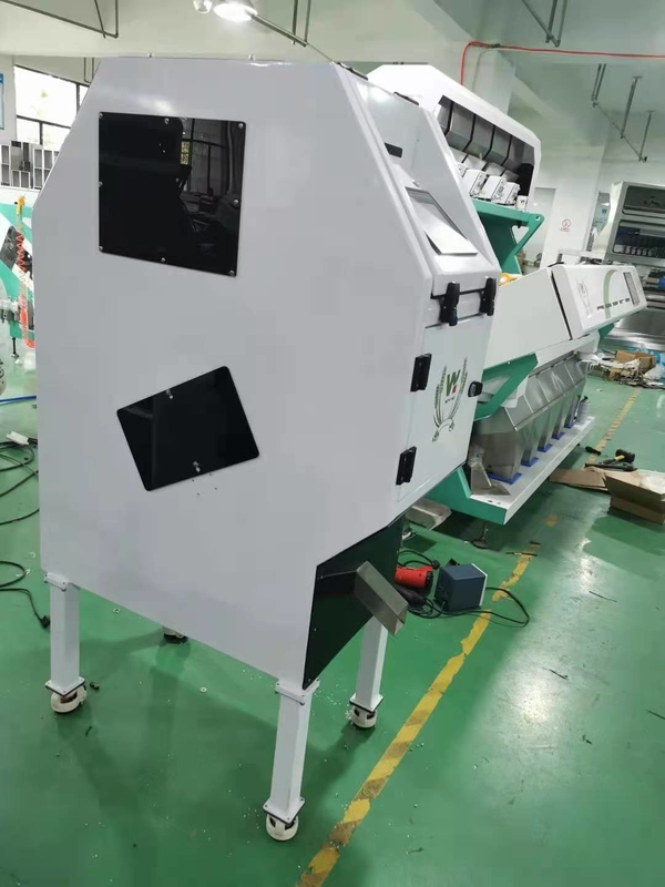Máquina de separação de núcleos de frutos de caju automática de pequeno volume Máquina de separação de cores