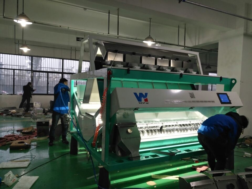 12 Chute Máquina de triagem de cores de arroz de grande capacidade