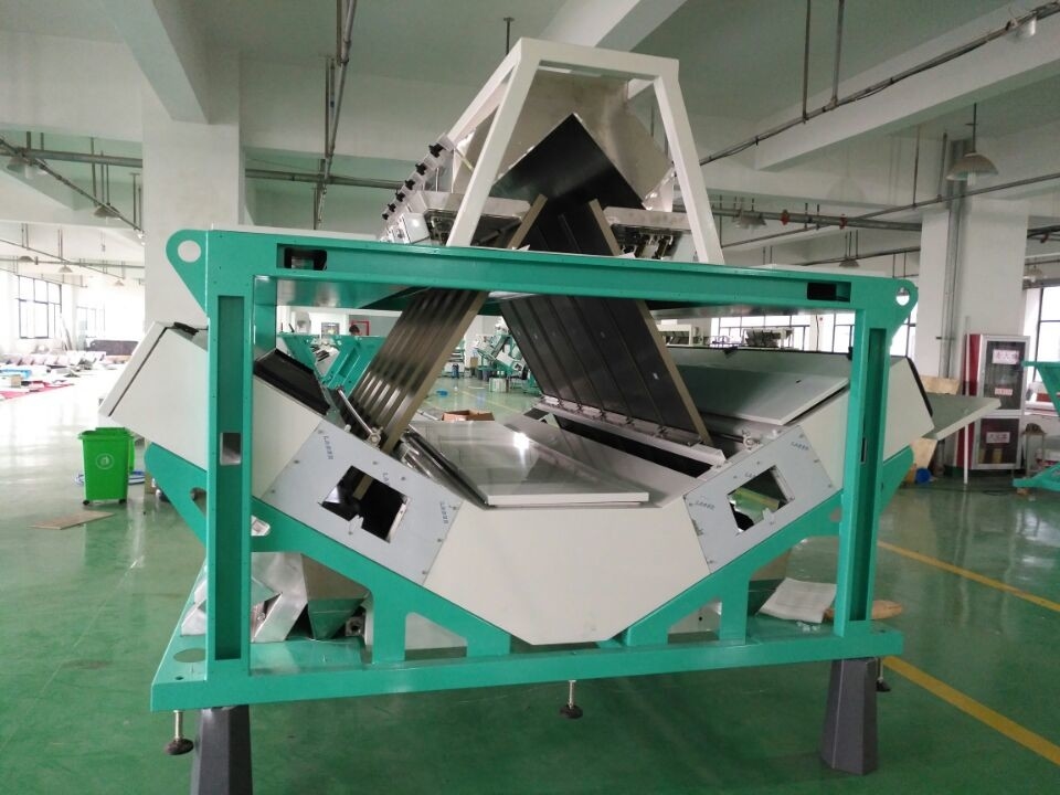 Wenyao 12 Chute Máquina de triagem de cor de trigo de grande capacidade