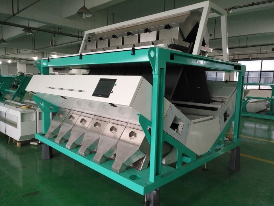Wenyao 12 Chute Máquina de triagem de cor de trigo de grande capacidade