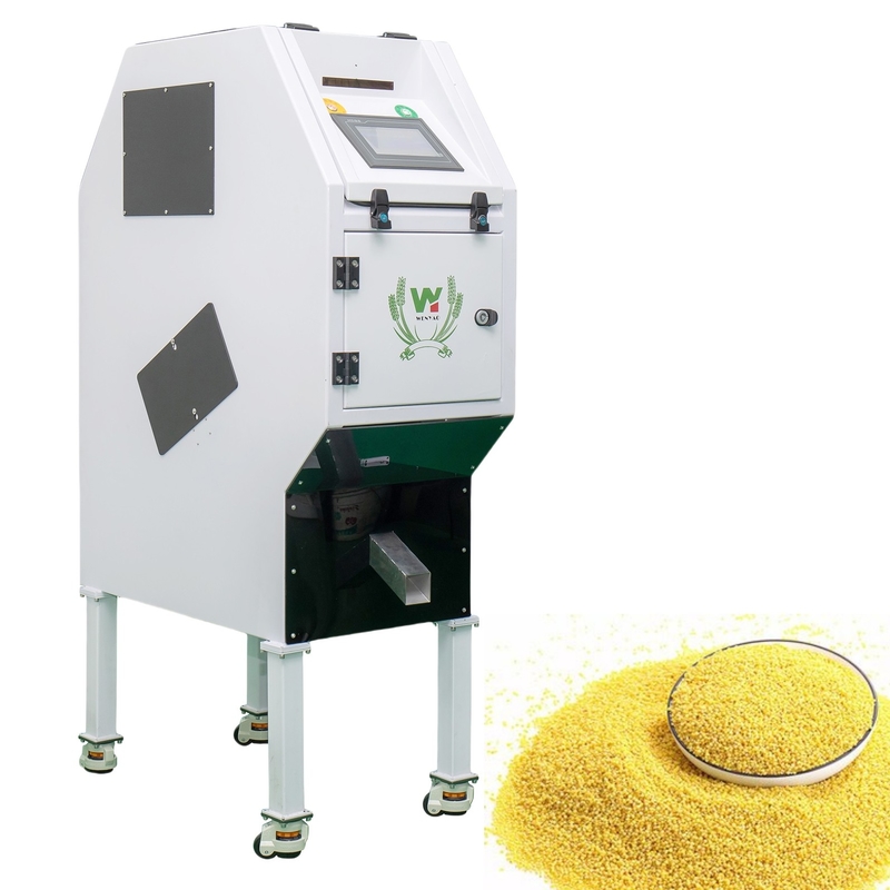 Máquina de classificação de cores de arroz com inteligência artificial