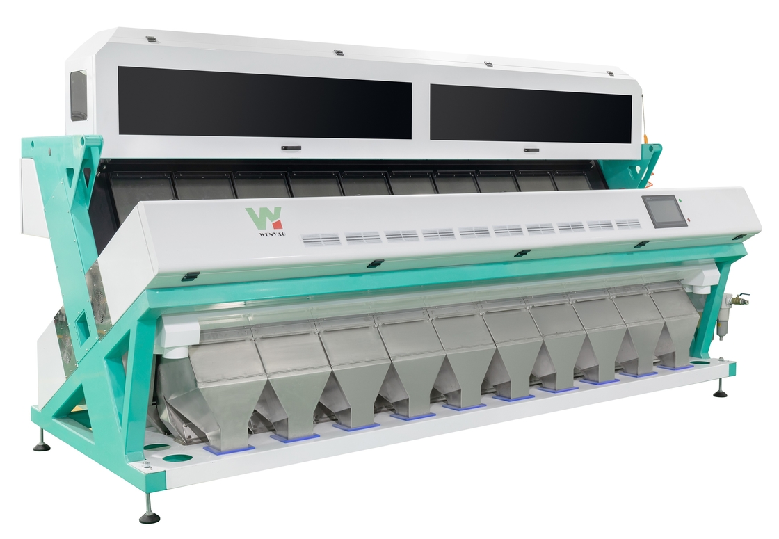 Wenyao 10 Chute Sesame Color Sorter Equipamento Multifunção Grão Color Sorting Machine