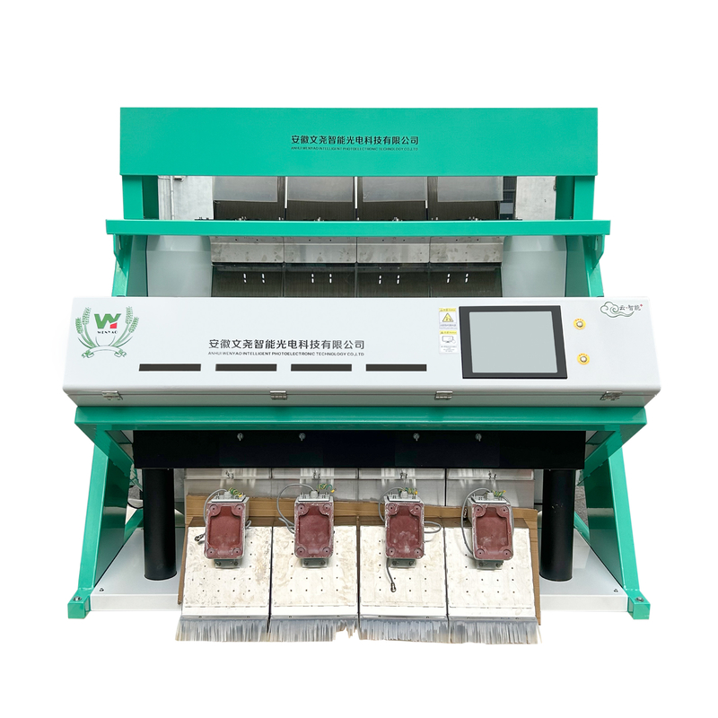 Wenyao fábrica chinesa venda direta 4 chute sementes de linho color sorter sementes máquina de classificação de cor