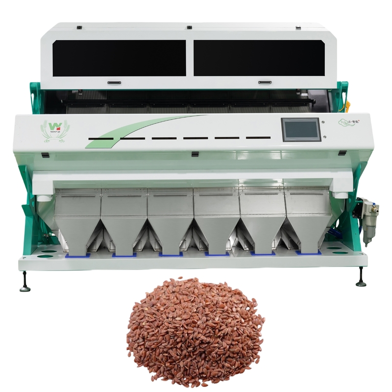Máquina de classificação de cores de sementes de linho