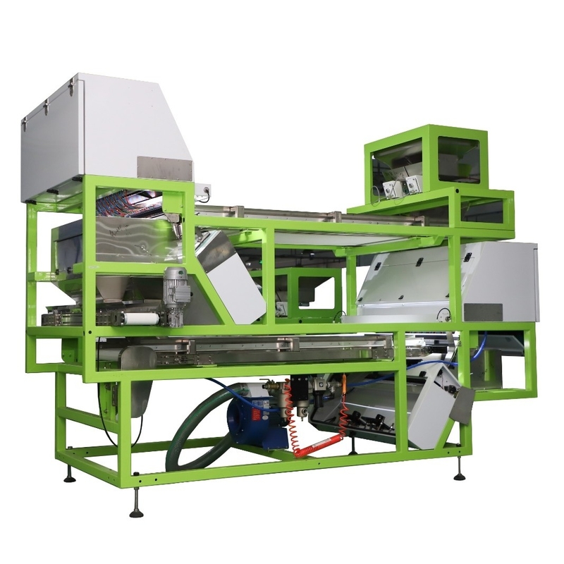 Wenyao Advanced Two Chutes CCD Color Sorter para processamento de vidro