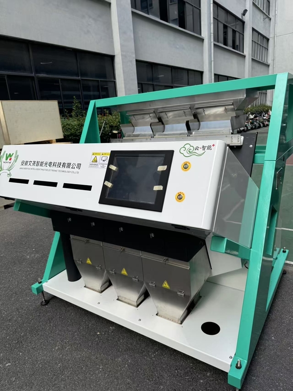 Amarelo Laranja Vermelho Verde Lentilhas Feijões Color Sorter Nozes Inteligentes Sementes Amendoim Lentilhas Feijão Color Sorter Computadora automática