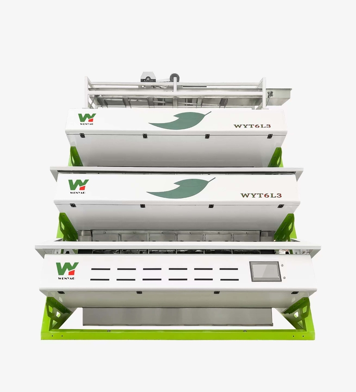 Wenyao CCD máquina de classificação de chá para chá preto máquina de classificação de cor de chá verde remover impurezas de ramos de folhas de chá