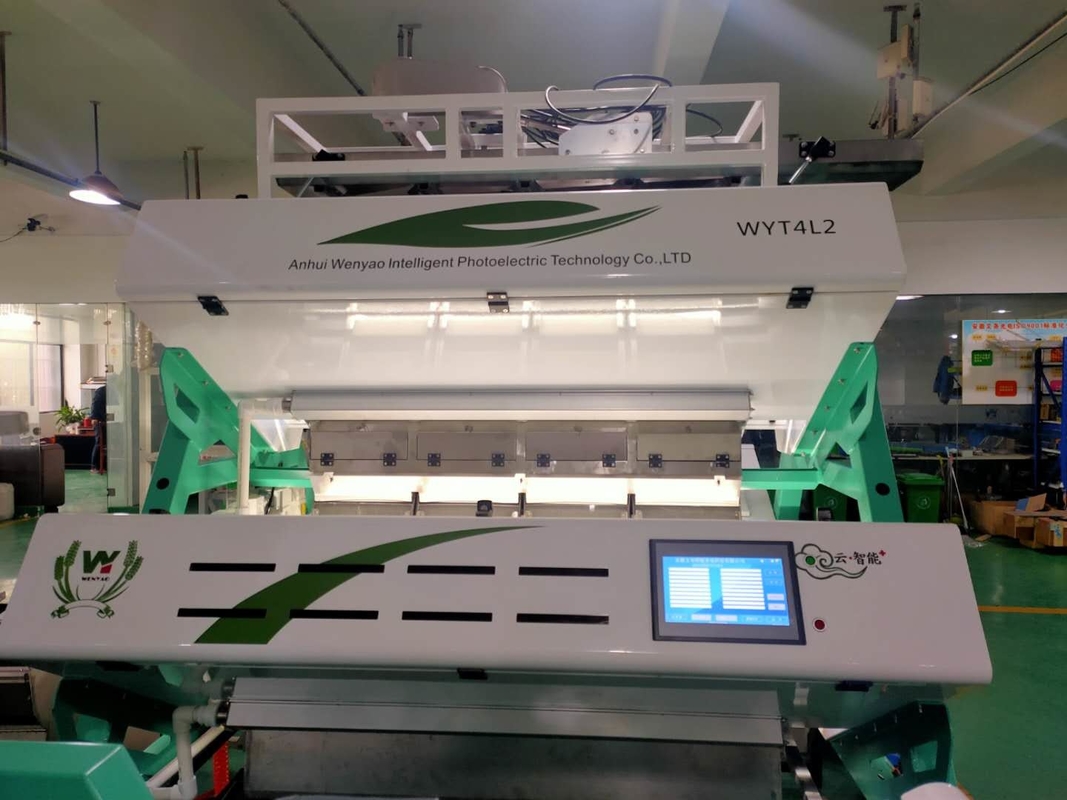 Wenyao LED Máquina de Seleção Óptica de Chá Verde, Equipamento de Processamento de Folhas de Chá