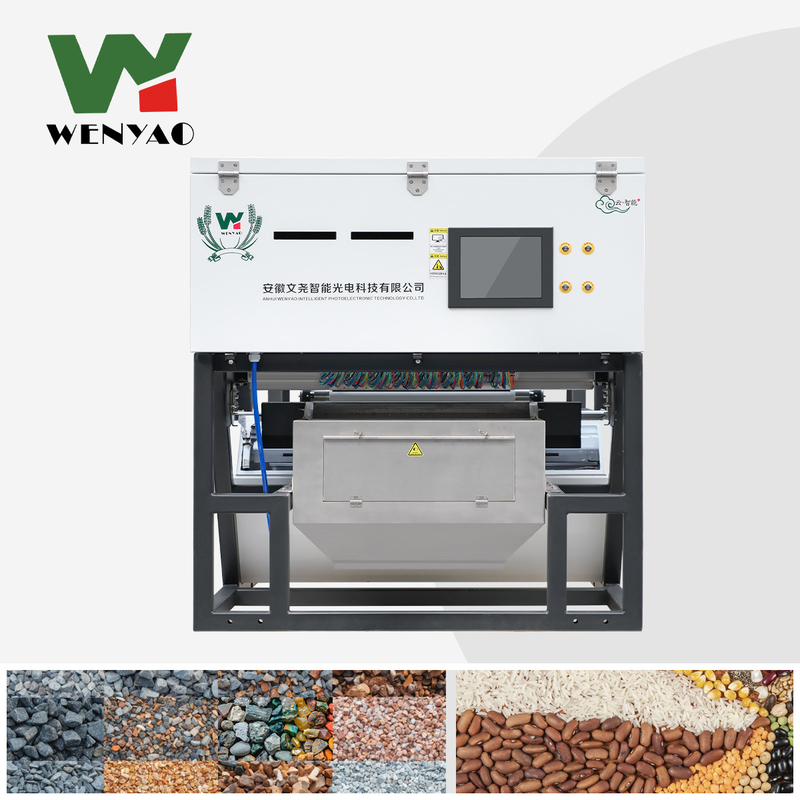 Wenyao WYB2 Cinturão Câmera Óptica de Alta Velocidade Mineral Mineral Vidro Color Sorter para Processamento Industrial