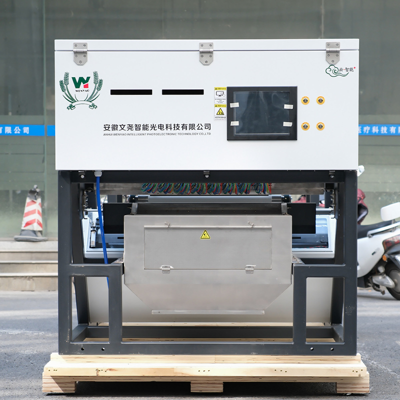 WENYAO Serviço pós-venda 2 anos Máquina de triagem óptica com câmera CCD do Japão