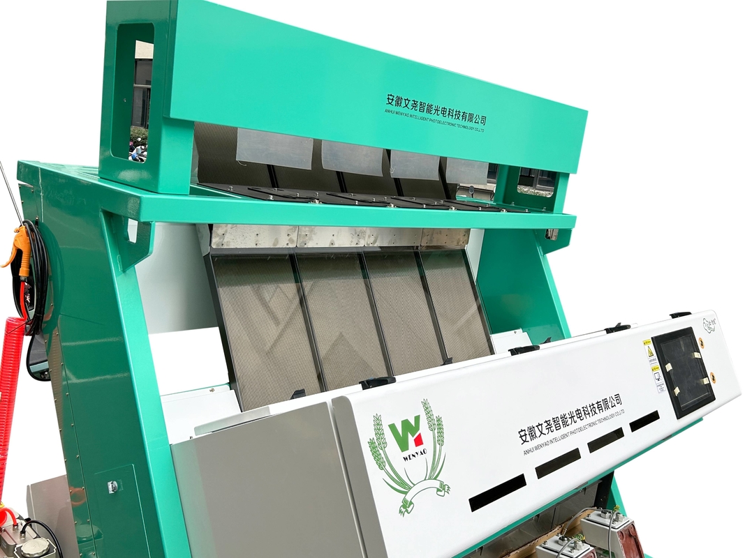 WENYAO Hopper Inoxidável 304 Grado Alimentar Feijão Color Sorter com Ccd Camera