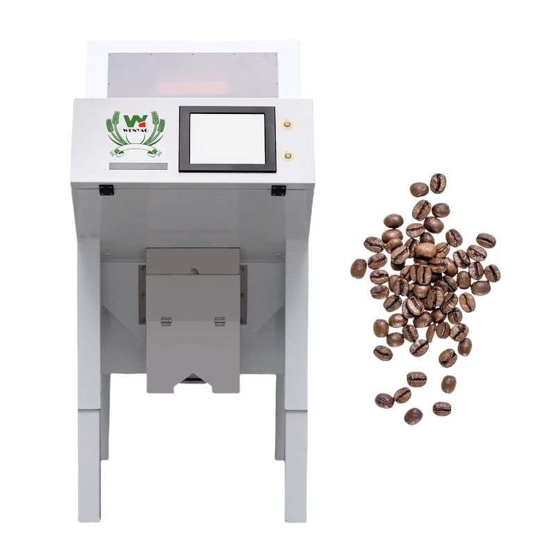 Máquina de classificação de cores de grãos de café