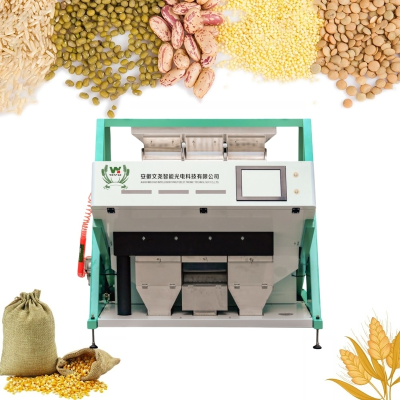 Wenyao 3 Chute Máquina Inteligente de Classificação de Corn Bean Cardamom
