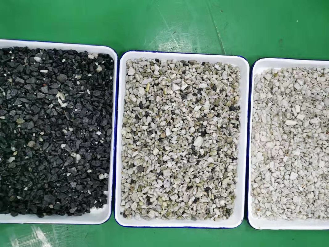 Classificador da cor do Ccd de barite da vibração para classificar a pedra de quartzo