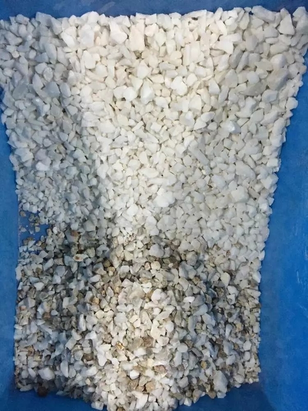 Alta Capacidade Wenyao Dupla camada Cinturão Seco e Molhado Minério de Pedra Máquina de Classificação de Cor Mineral com Ejector SMC 16 Buracos Bico