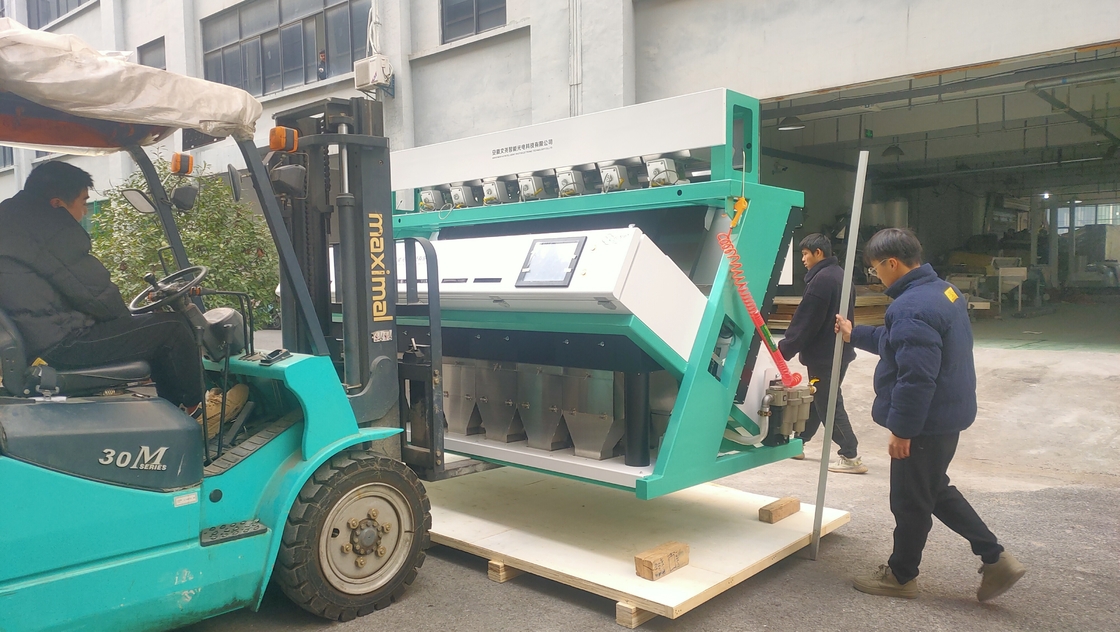 Wenyao China Fábrica 7 Chute estilo Máquina de triagem de cor de gergelim de alta tecnologia