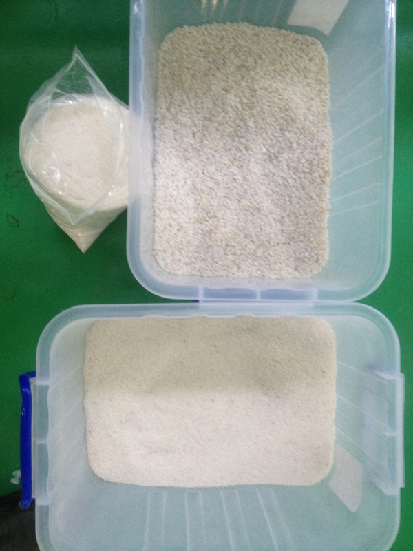 WENYAO 64 canais Máquina de classificação de minerais Quartz Sand Silica Powder Color Sorter Machine