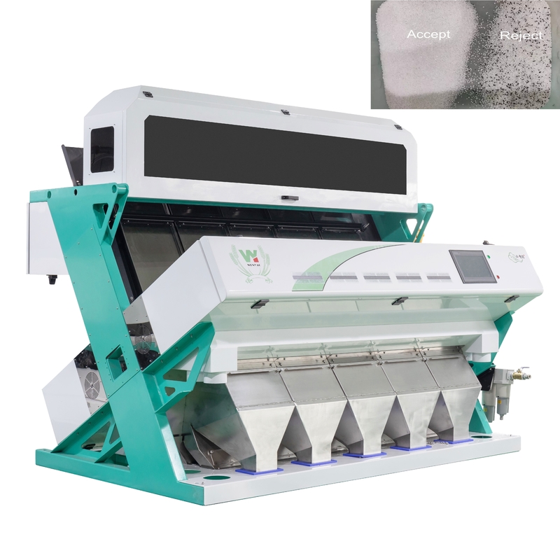 Factory Supply Salt Stainless Steel 316L Optical Sorting Machine CCD Industry Color Sorter Salt Cleaning Separator High Precision China