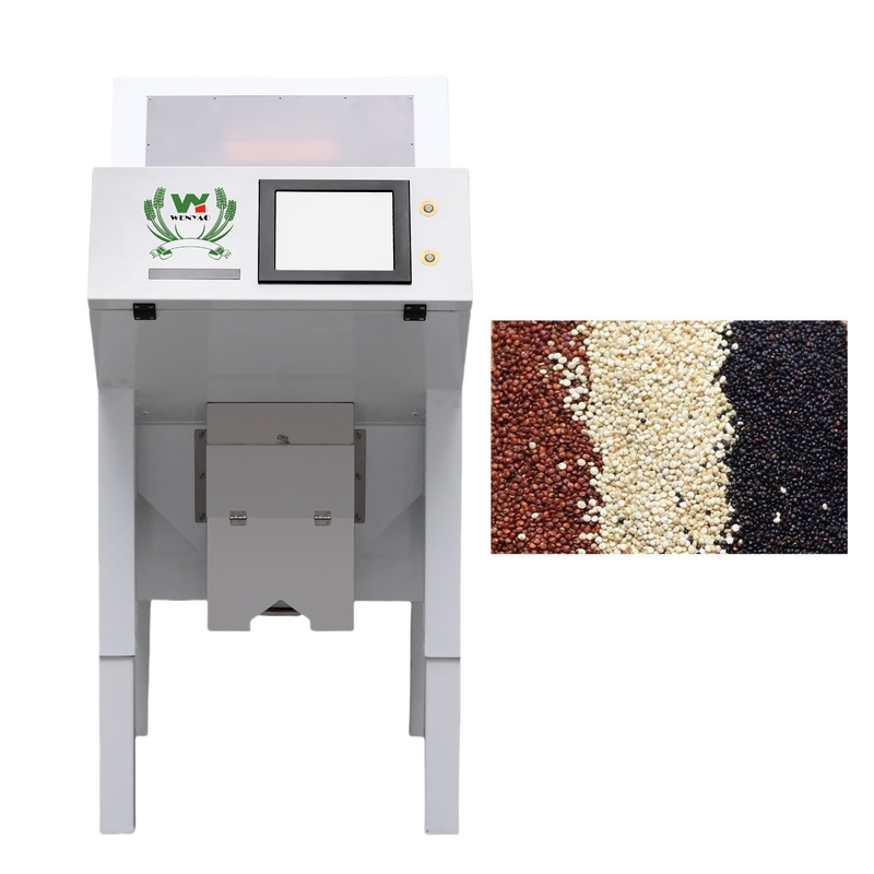 Máquina de classificação de cor de grãos de quinoa portátil multifunção